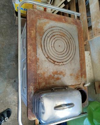 Stufa/cucina a legna