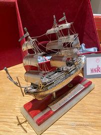 Barca storica in argento