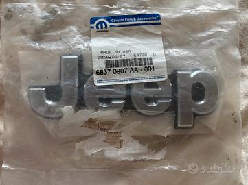 Emblema origianle Jeep (codice 683709AA) NUOVO