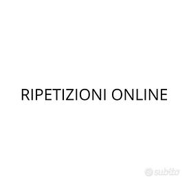 Ripetizioni online