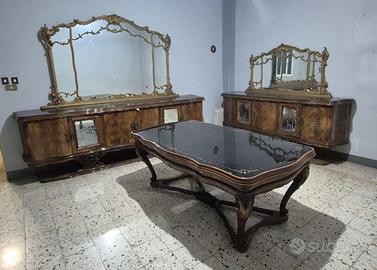 SALA DA PRANZO D'EPOCA - STILE BAROCCO VENEZIANO