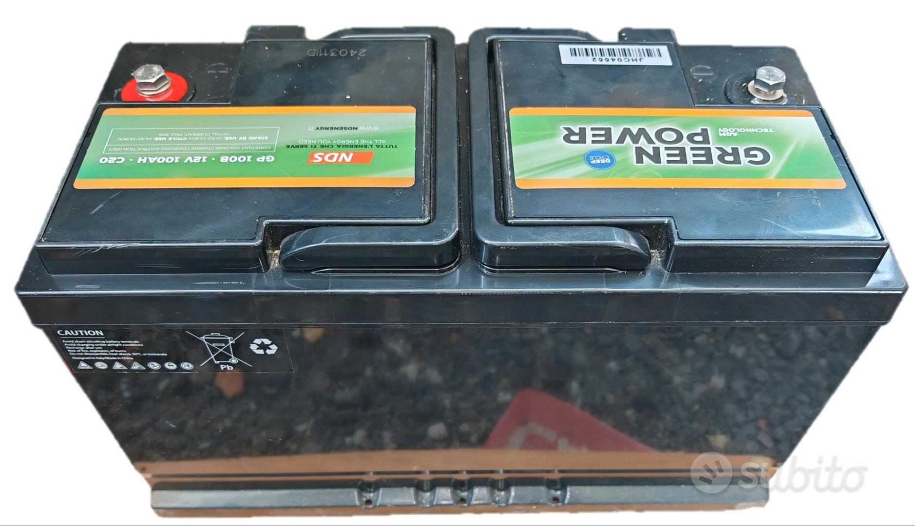 BATTERIA SERVIZI - NDS GREEN POWER GP100B 12V-100A - Accessori