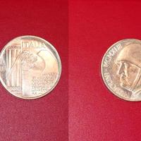 Moneta 100Lire duce argento senza valore legale