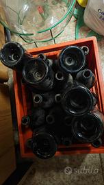 bottiglie da vino nere antiche