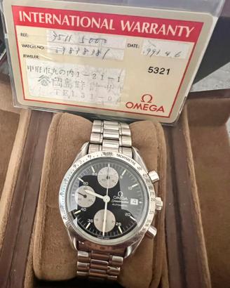 Omega Speedmaster Date Automatico Cronografo Card