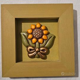 Formella Thun con girasole