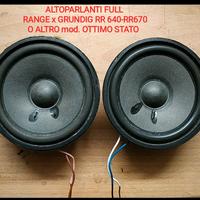 ALTOPARLANTI GRUNDIG RR 640cd SELECTRONIC CTX 6000