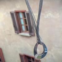 Collana argento 925 goccia