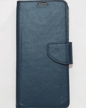 Xiaomi Redmi 9A cover blu marino a portafoglio