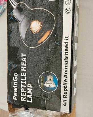 lampada per rettili