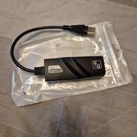 Scheda di rete esterna USB3.0 - RJ45 100Mbps