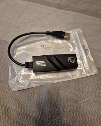 Scheda di rete esterna USB3.0 - RJ45 100Mbps