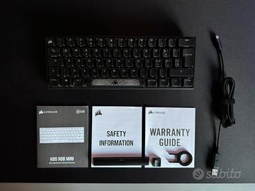 Tastiera meccanica Corsair K65 RGB mini