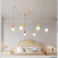 Lampadario ragno colorato