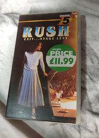 VHS Rush " Exit ...stage left "