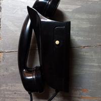 CITOFONO URMET C1 BACHELITE NERO -Vintage Anni '50
