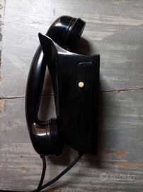 CITOFONO URMET C1 BACHELITE NERO -Vintage Anni '50