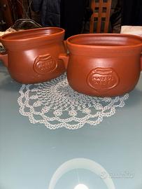 Coppia glacette Mateus Rose in terracotta