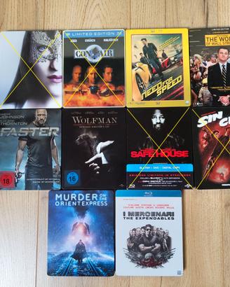 Film bluray versione steelbook