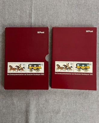 Libretto francobolli Germania 1985