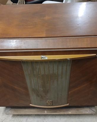 Mobile radio giradischi d epoca in legno Anni 40