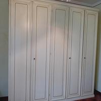 armadio bianco vintage