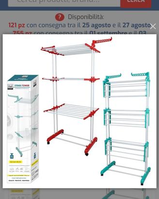 stendino verticale 