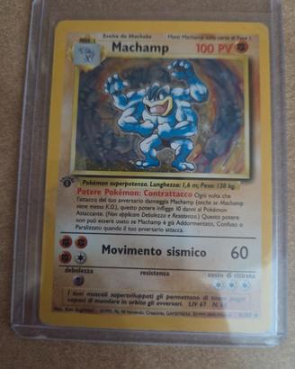 machamp 1 edizione holo