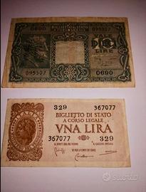 Monete italiane da 1 - 5 - 10 - 50 LIRE