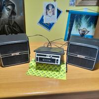 IMPIANTO CAR STEREO VINTAGE BANDRIDGE CC-2800