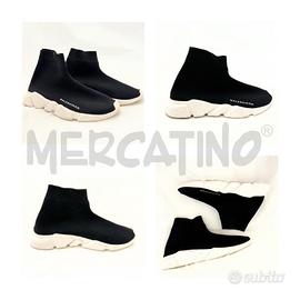 SNEAKERS D NERE ALTE BALENCIAGA 39/40