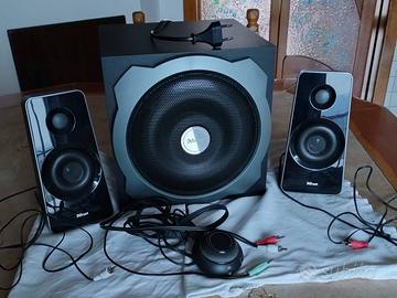 Casse PC amplificate 130w Trust