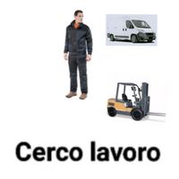 Carrellista anche part time autista locale