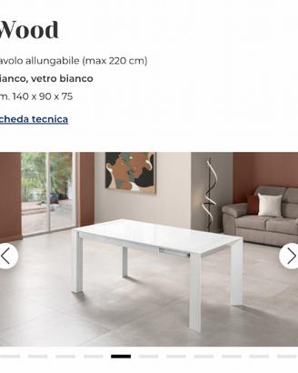 Tavolo da cucina allungabile