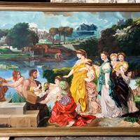 Vecchio grande quadro copia da Bourdon