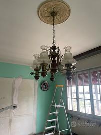 Lampadario vintage anni 70