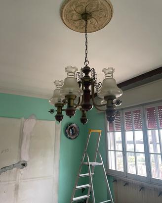 Lampadario vintage anni 70