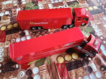 modellini camion Ferrari 