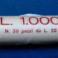 ROTOLINO DA 20 LIRE 50 PEZZI CIECO B - VEDI FOTO