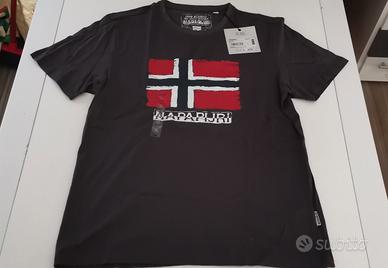Lotto 3 T-Shirt NAPAPIJRI Nuove con Cartellino