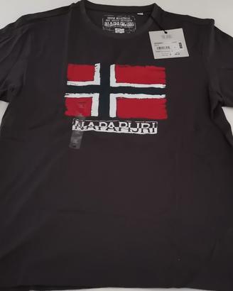 Lotto 3 T-Shirt NAPAPIJRI Nuove con Cartellino