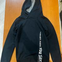 Felpa con cappuccio con zip