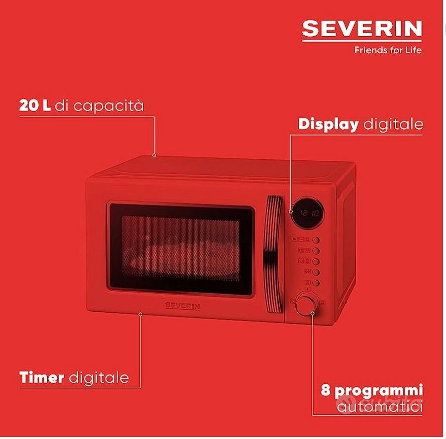 SEVERIN MW 7892 Forno microonde Retrò 700 W 20lt - Elettrodomestici In  vendita a Reggio Emilia