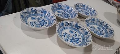 5 ciotole per vari usi in ceramica 