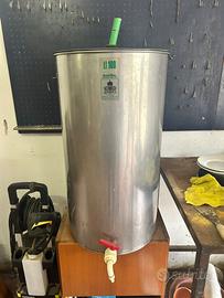 Tino olio/vino 100L acciaio inox.