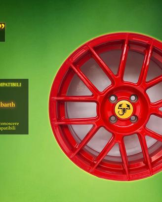 Cerchi in Lega 17" Fiat 500 - Abarth