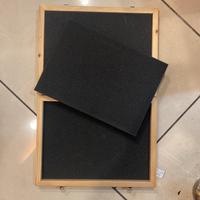 Scatola legno con spugna