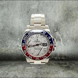 Rolex GMT-Master ll Meteorite Dial 18kt  Nos