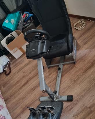 Volante LOGITECH + Pedaliera e Sedile