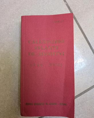 calendario atlante de agostini1940